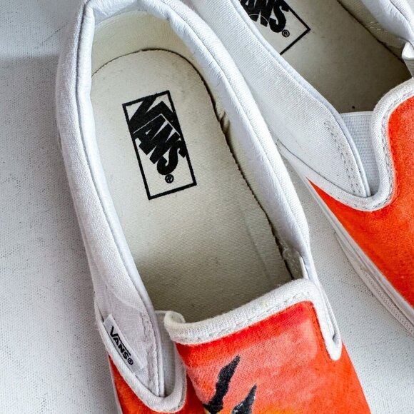 Vans Top Gun Tom Cruise Print Slip on Sneakers 8.5 - Picture 7 of 10